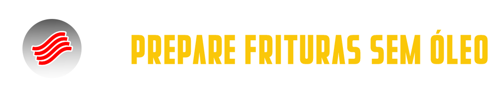 Um logotipo que diz prepare batatas fritas com o mesmo óleo nele