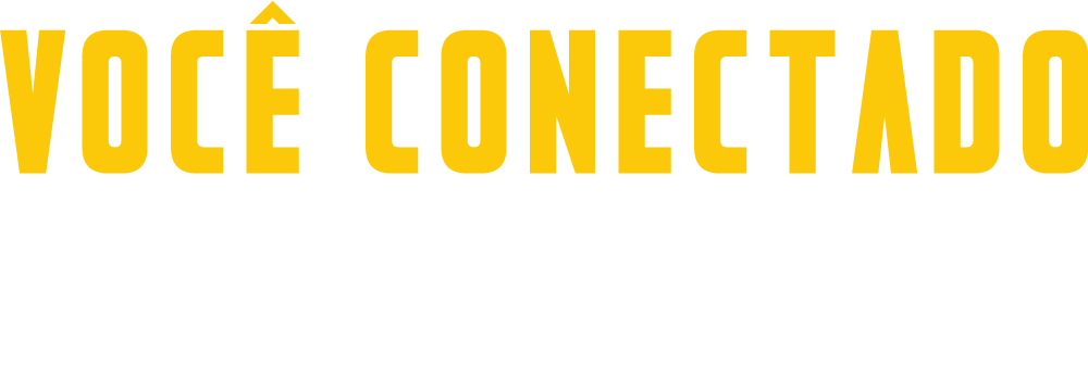 Um fundo branco com texto amarelo que diz tudo para a máxima
