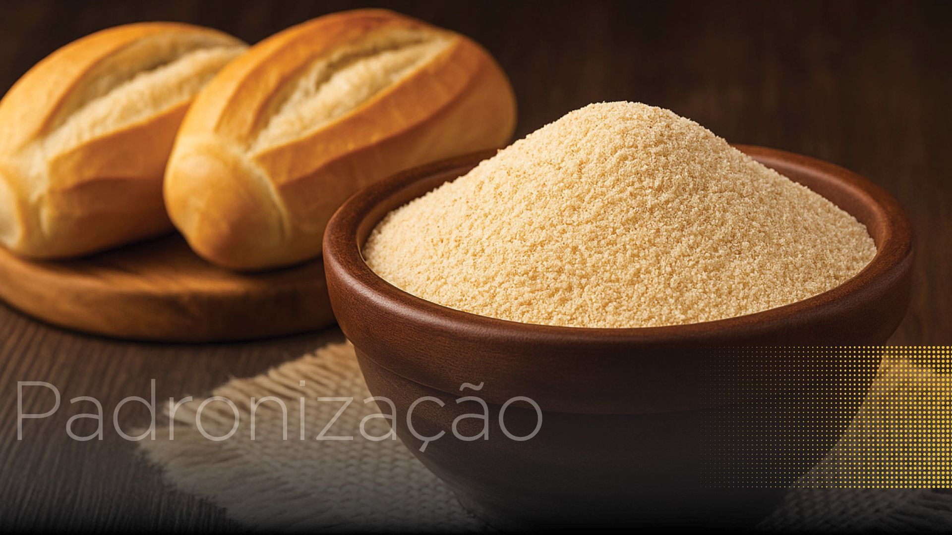farinha de rosca com pão