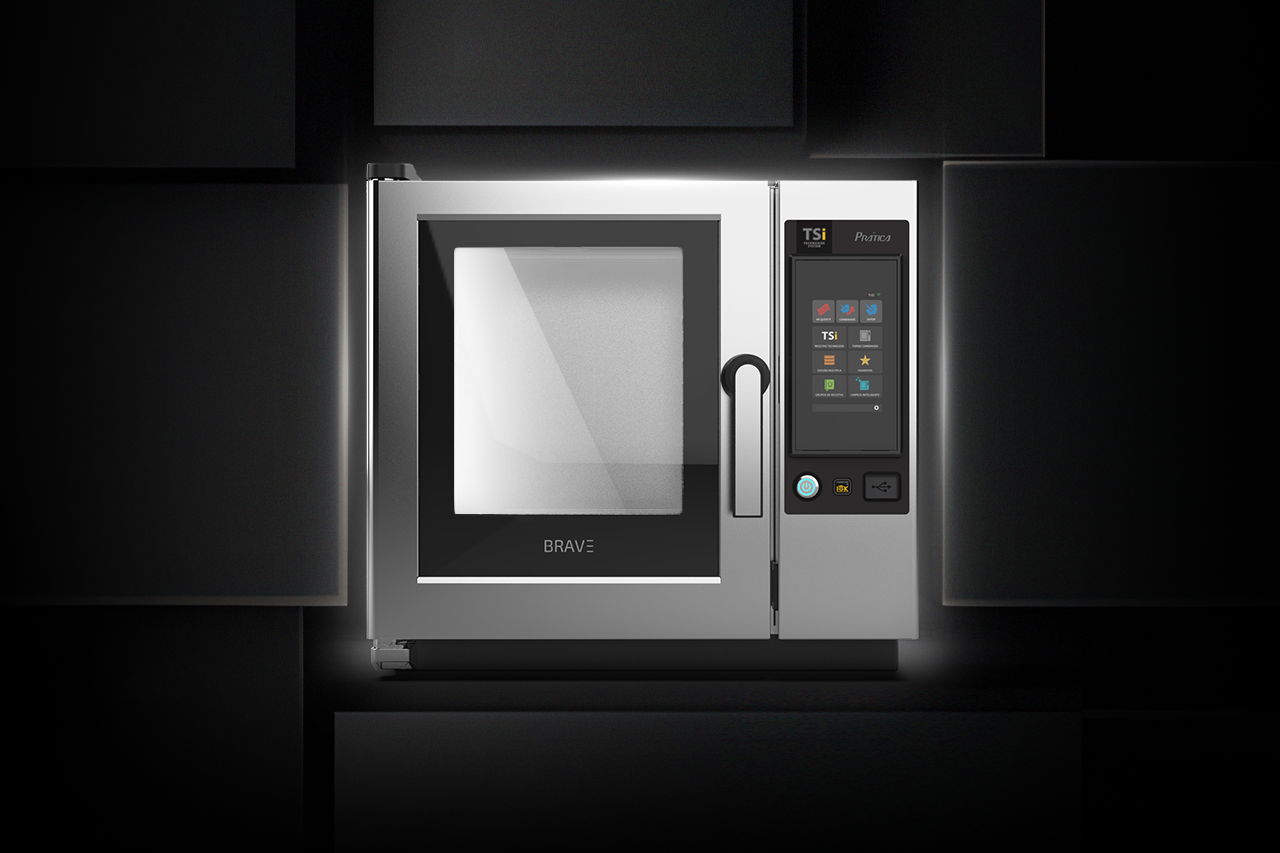 Conheça o Brave, o novo forno combinado compacto da Prática