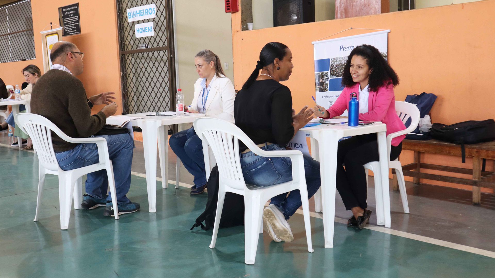 Prática participa de mutirão de emprego da Prefeitura de Pouso Alegre