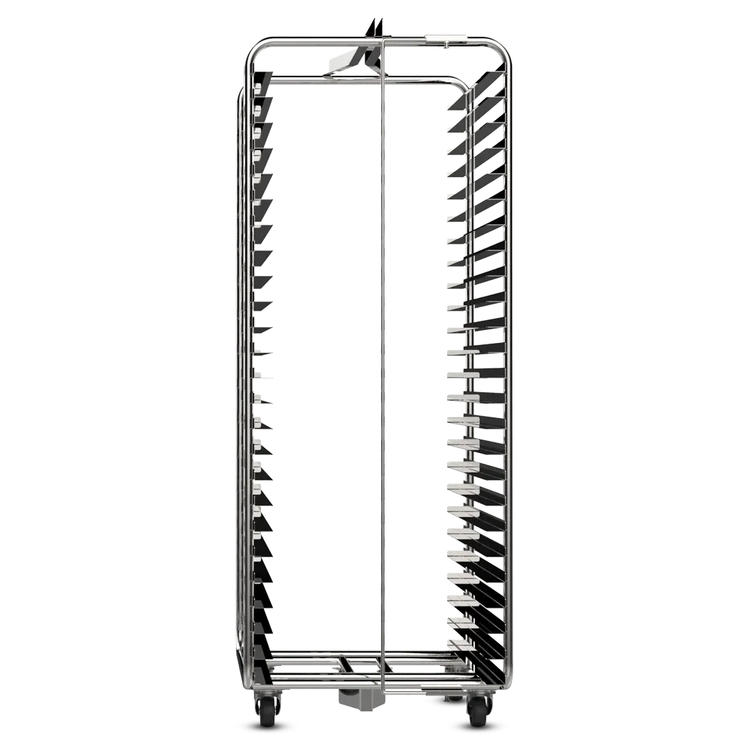 carro giratorio para 25 assadeiras 60x80 cm