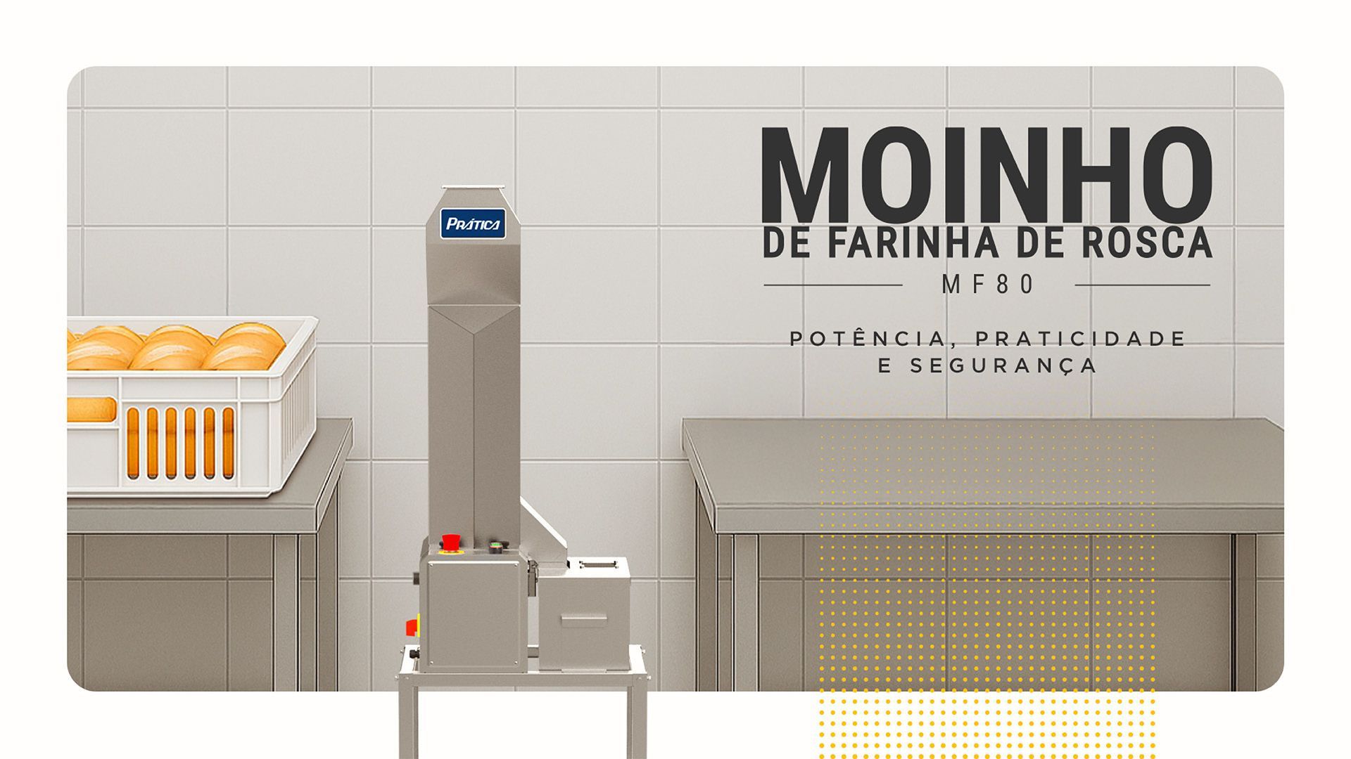 É um folheto de uma máquina laminadora.
