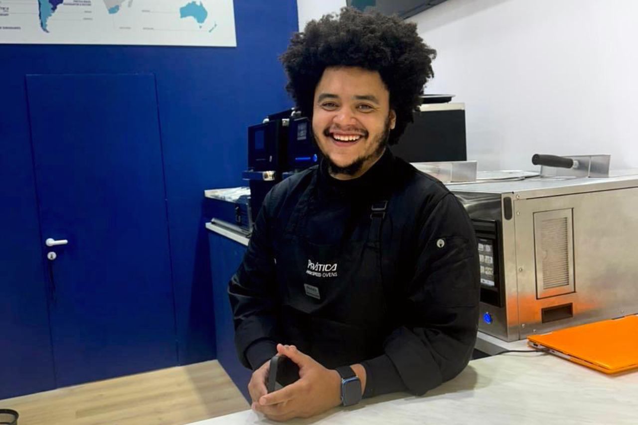 Chef Guilherme de Almeida da Prática
