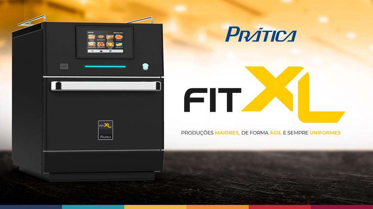 Forno FIT XL: produ&ccedil;&otilde;es maiores, de forma &aacute;gil e sempre uniformes