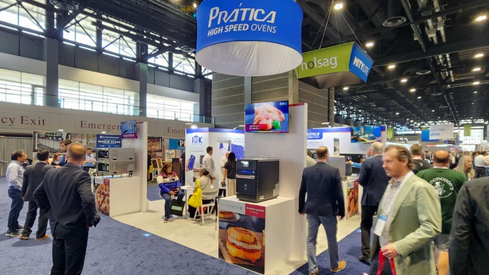 NRA Show 2023: Prática impulsiona o setor de alimentos com suas soluções em Speed Ovens