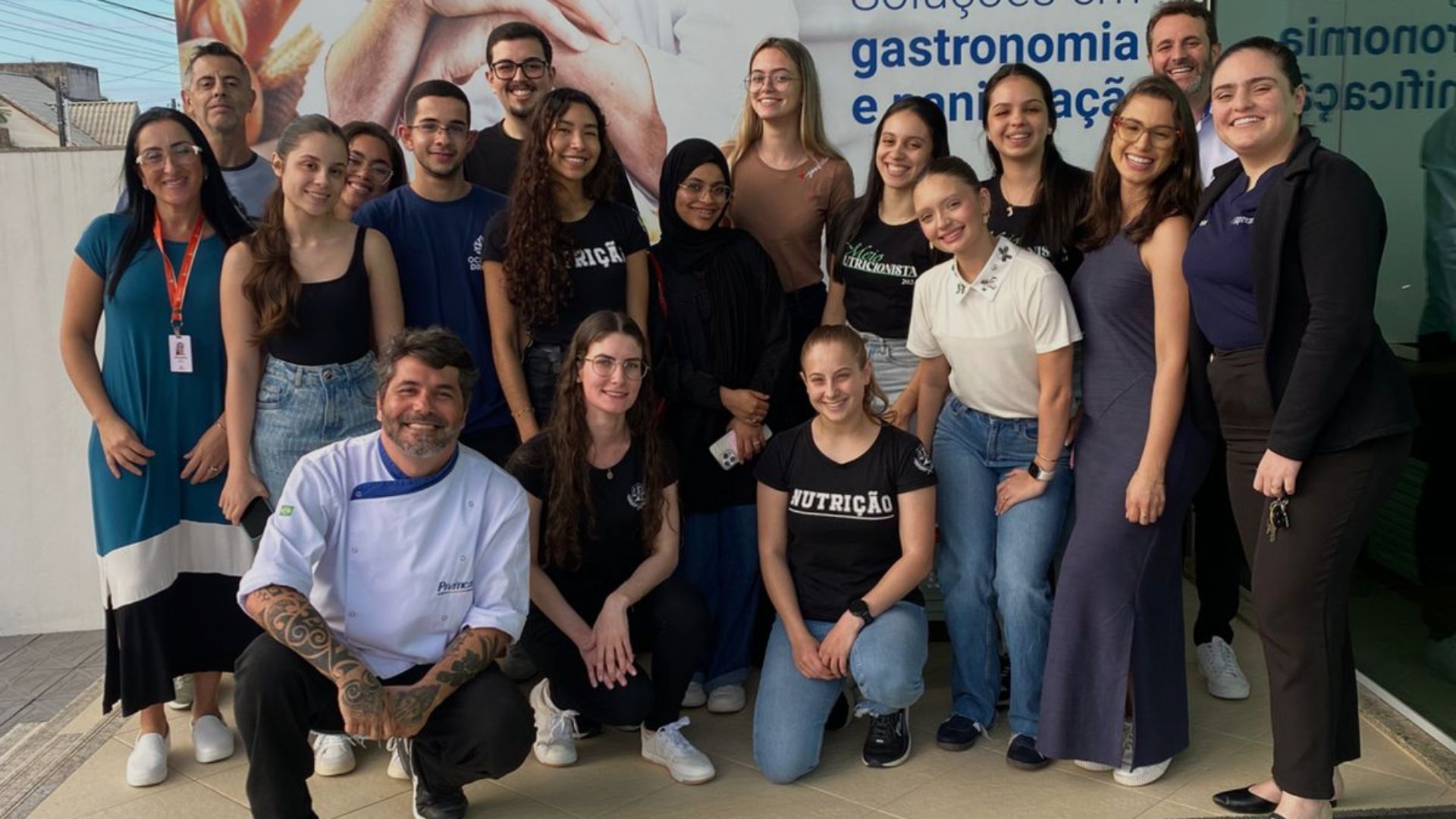 Alunos de Nutrição da Anhanguera visitam a Prática em Florianópolis