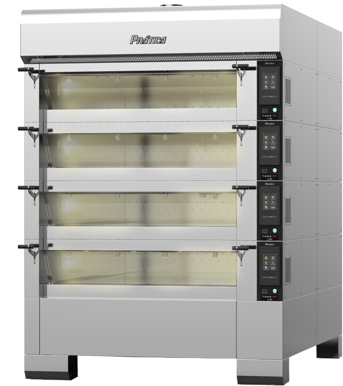 forno de lastro Prática toro tc 4a