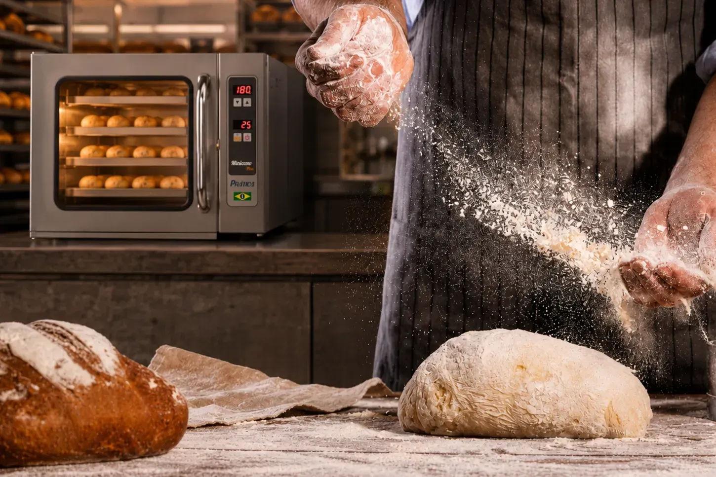 Forno de padaria Miniconv Plus