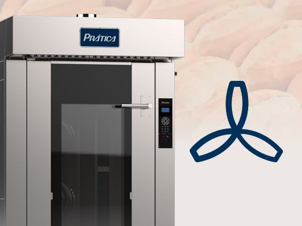 forno rotativo pratica rg6080