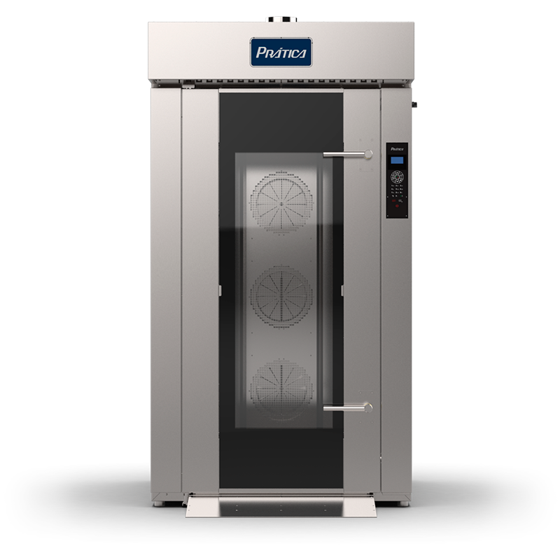 forno rotativo pratica rg6080