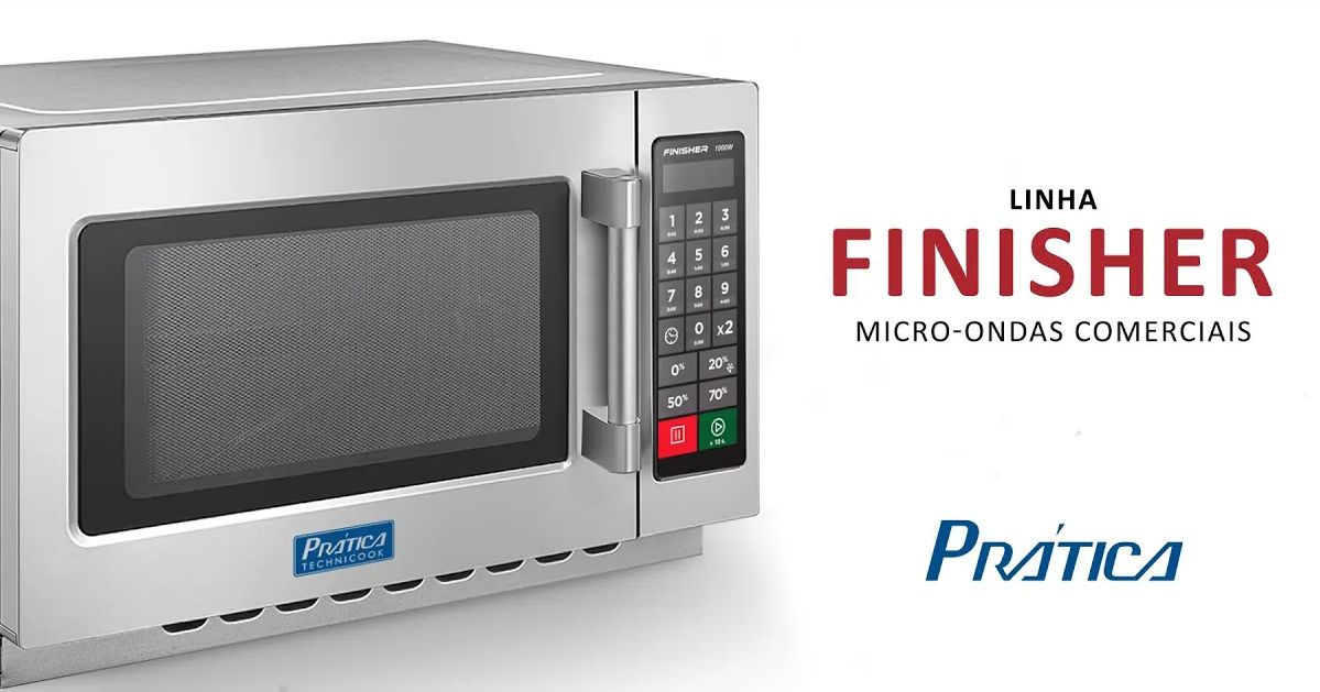 Micro-ondas comercial Finisher 2100W