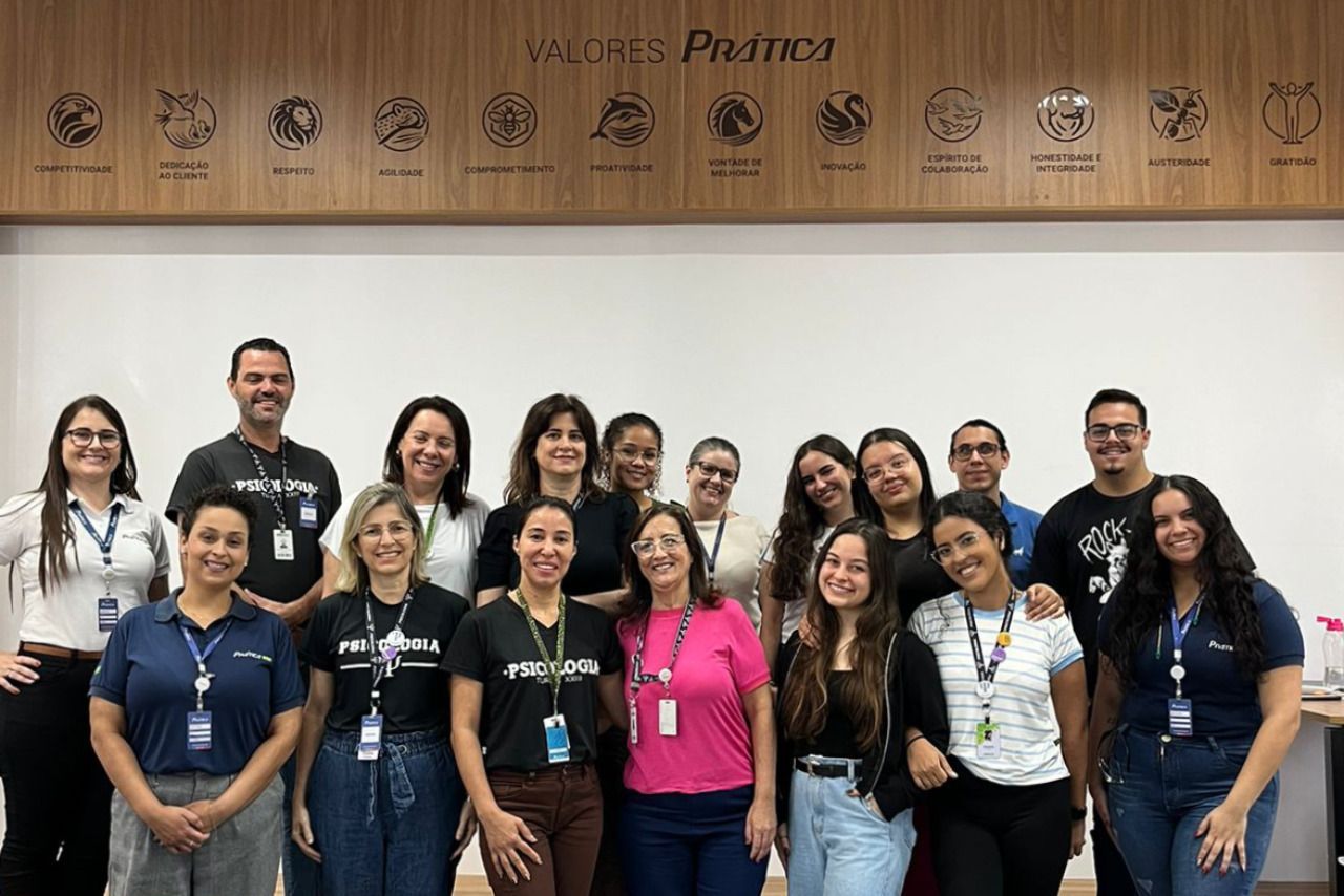 Pr&aacute;tica recebe visita de alunos de Psicologia da UNIV&Aacute;S