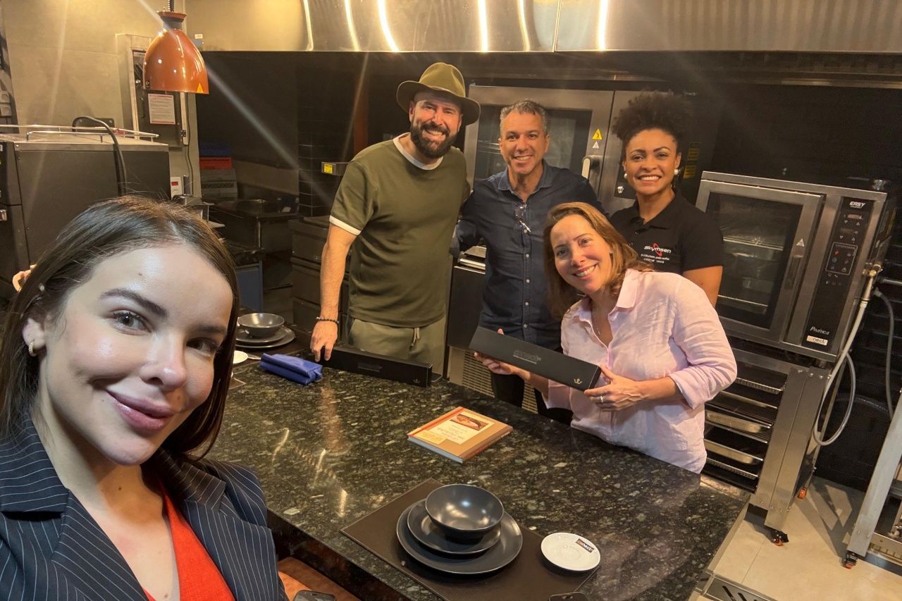 Chef Paulo Machado visita Espa&ccedil;o Parceiro Pr&aacute;tica em Campo Grande