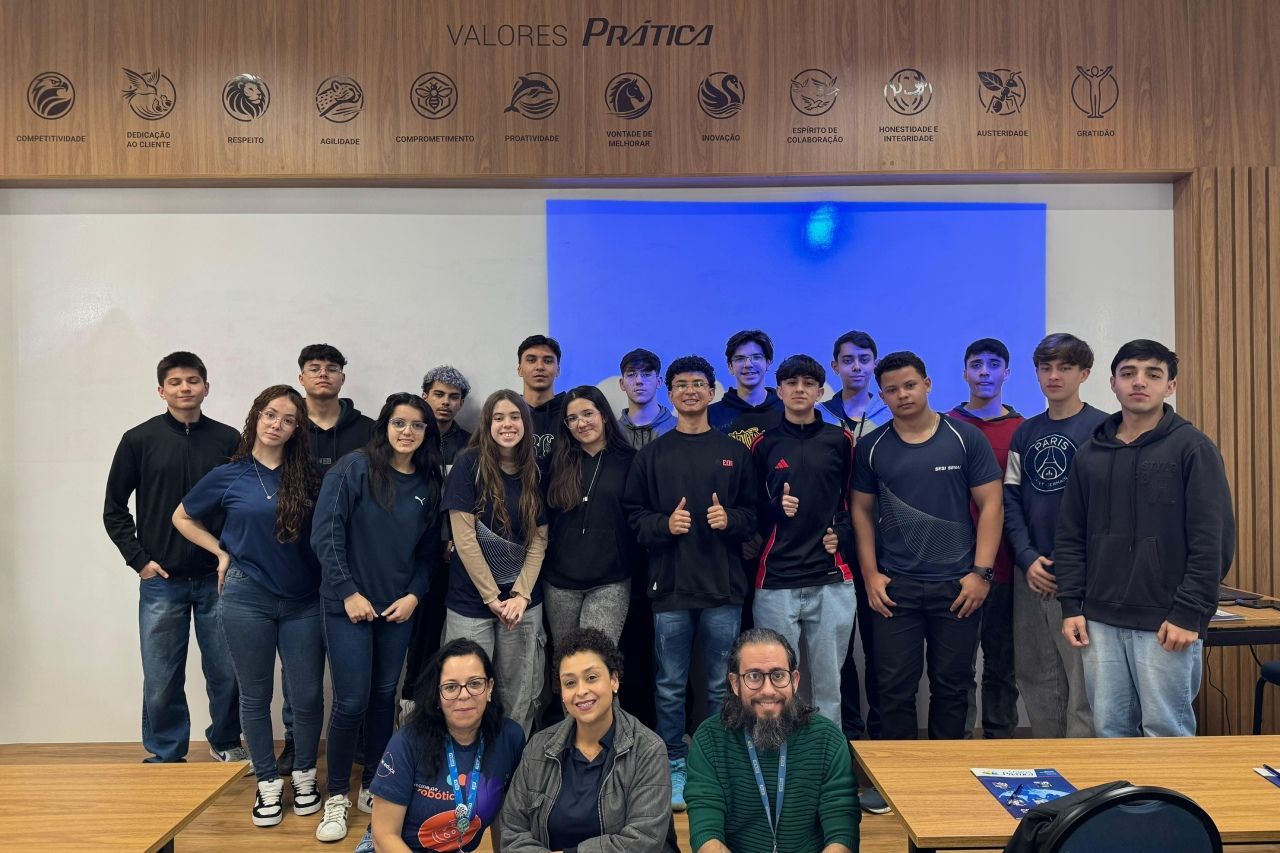 Alunos do SESI participam do Jornada na Prática