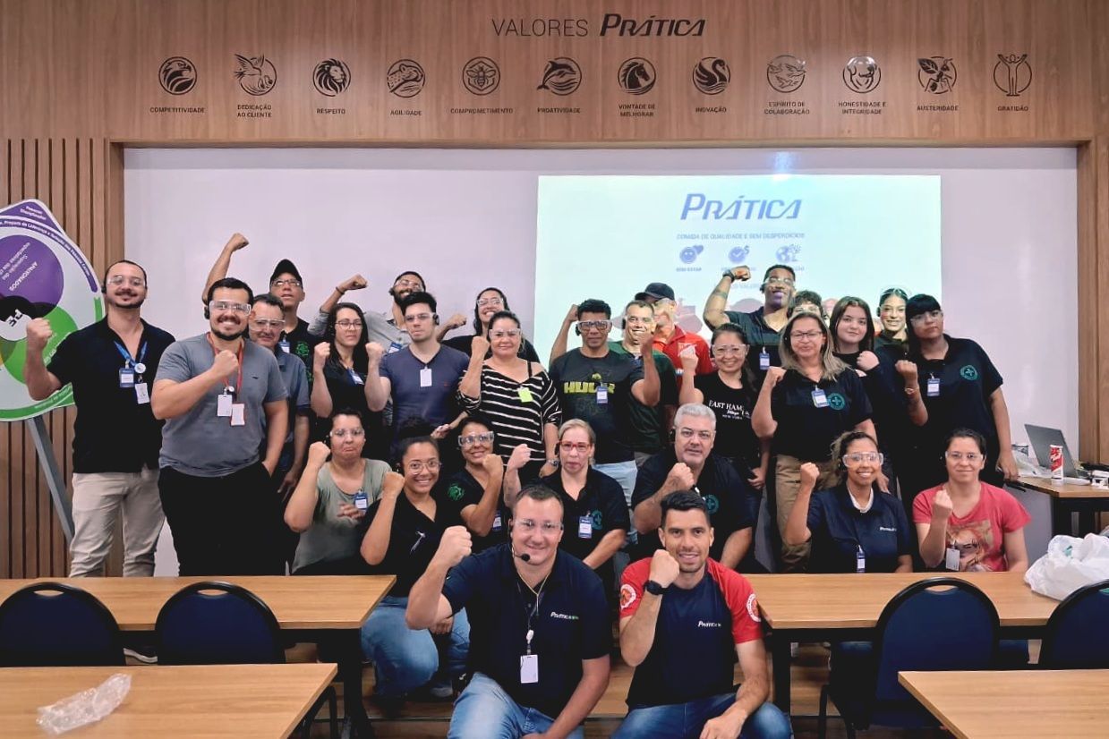 Prática recebe visita de alunos do Senac Pouso Alegre