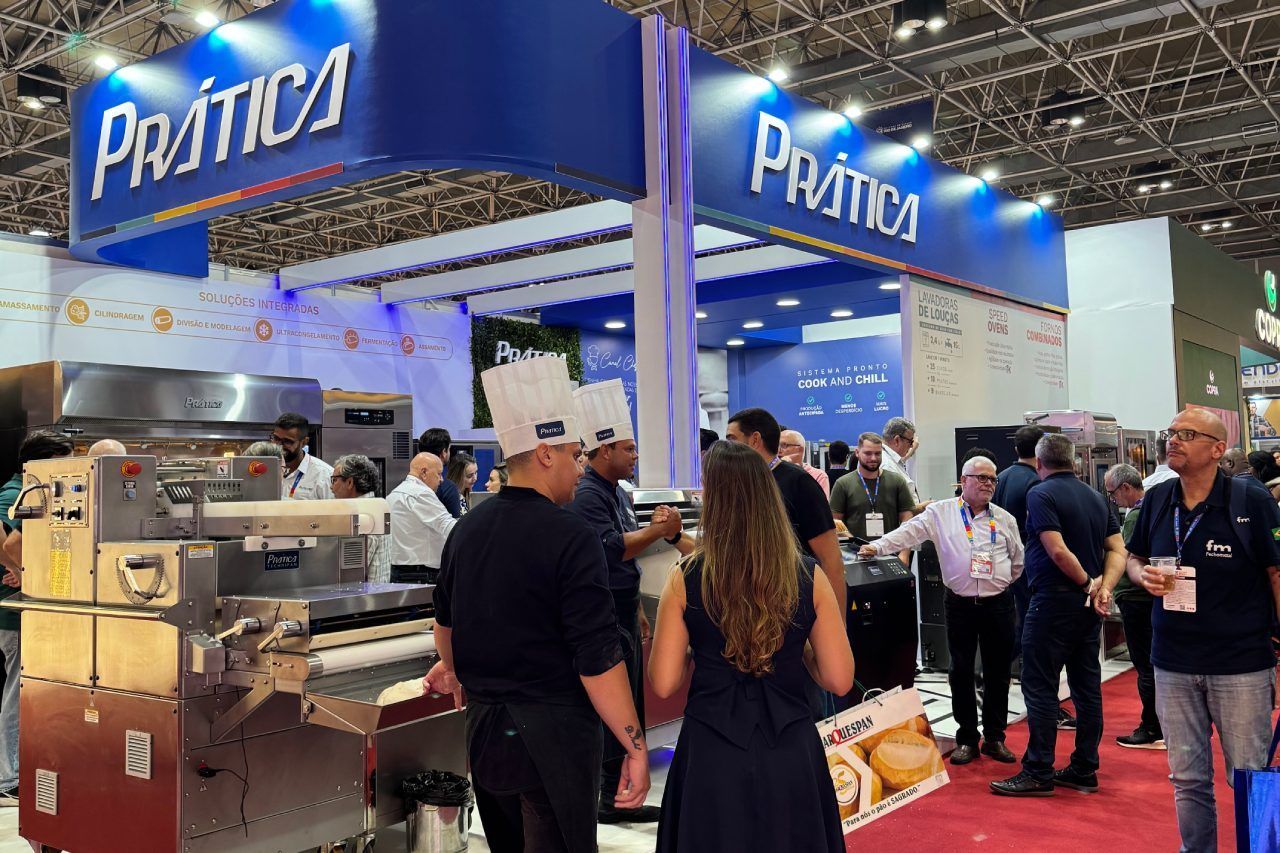 Confira o estande da Pr&aacute;tica no segundo dia da SRE Trade Show 2025