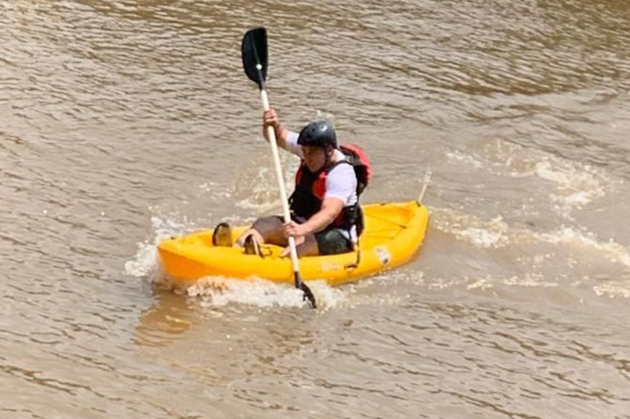 Colaboradores da Pr&aacute;tica na canoagem das Olimp&iacute;adas de Sustentabilidade