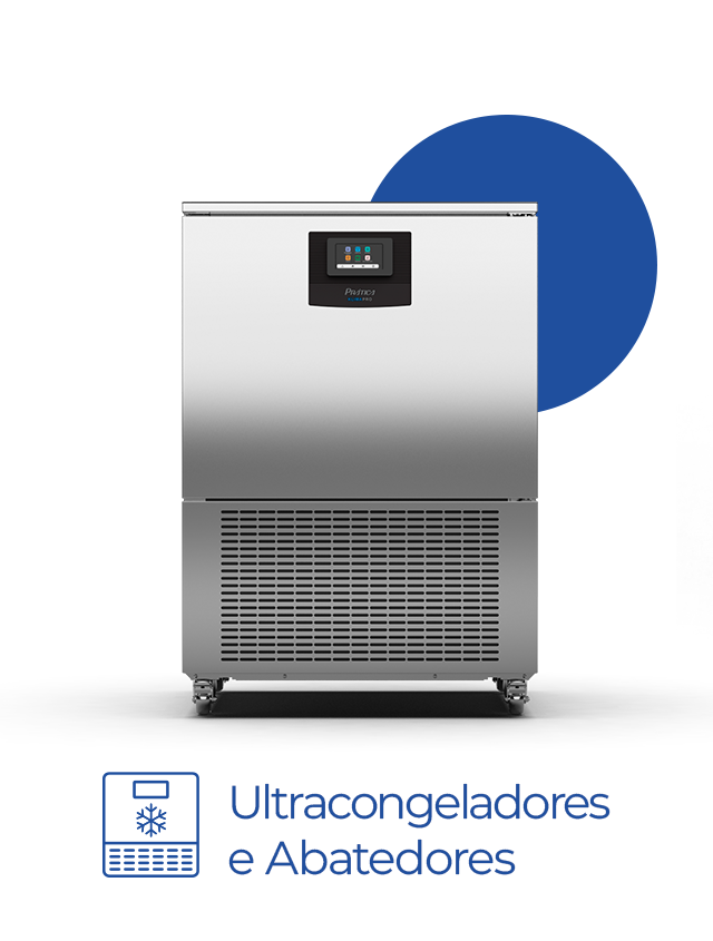 ultracongeladores e abatedores de temperatura