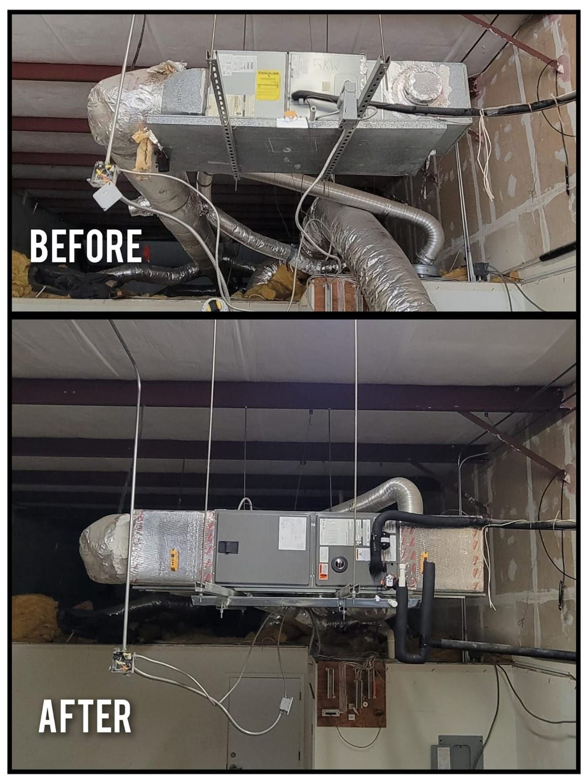 HVAC unit replacement: