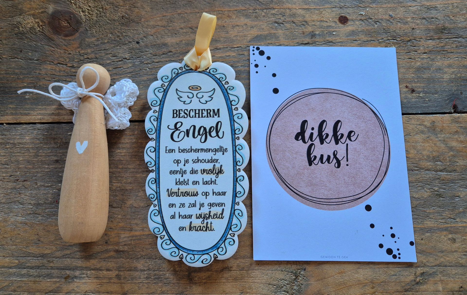 Een beschermengel op je schouder