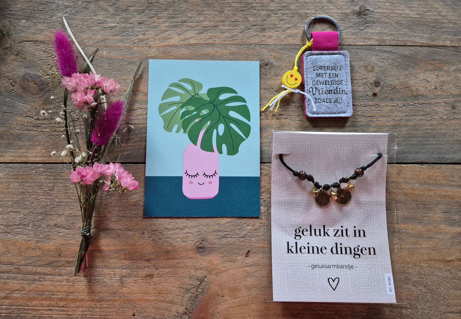 Geluk zit in  kleine dingen...