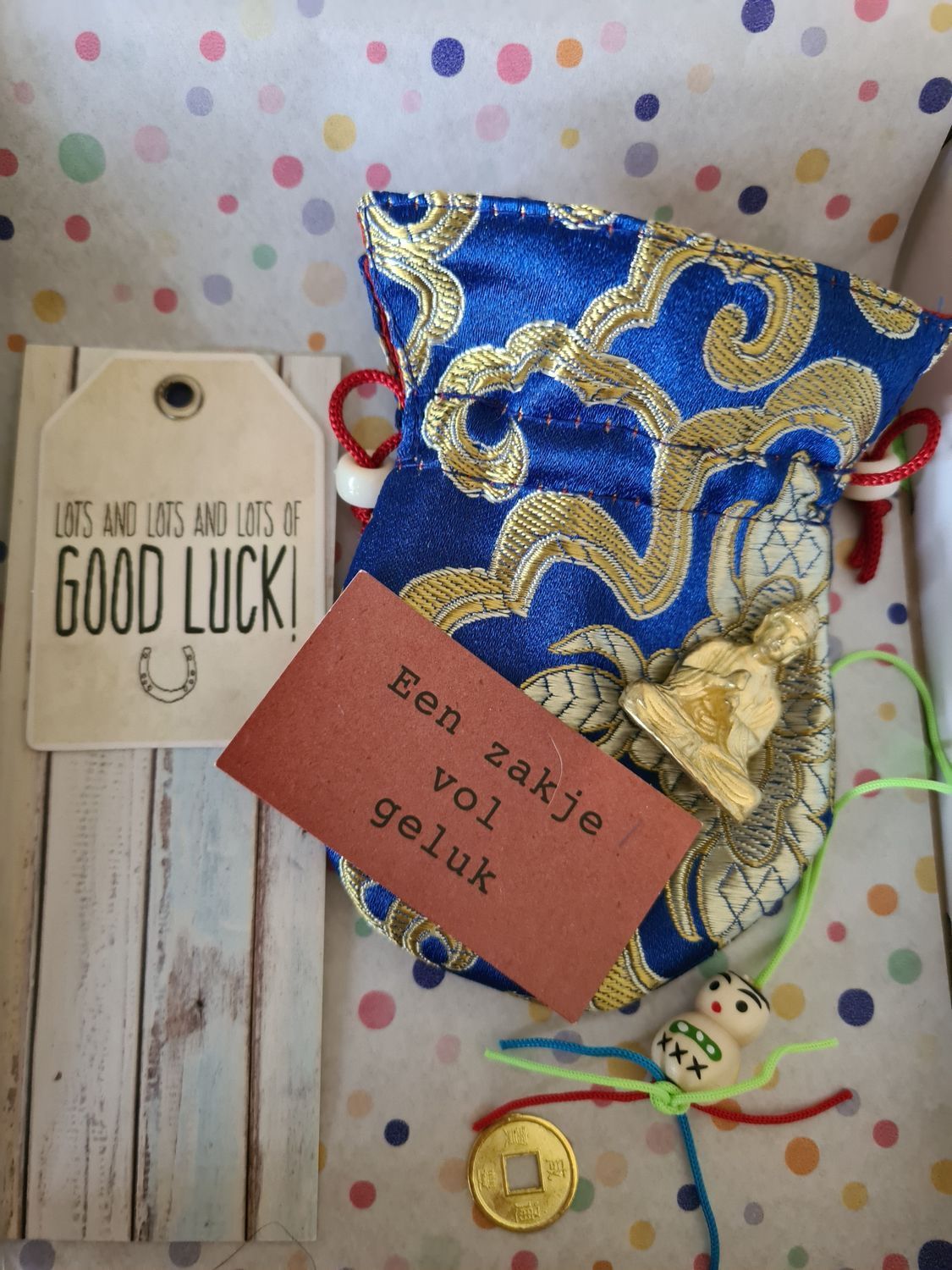 Heel veel succes brievenbus cadeau