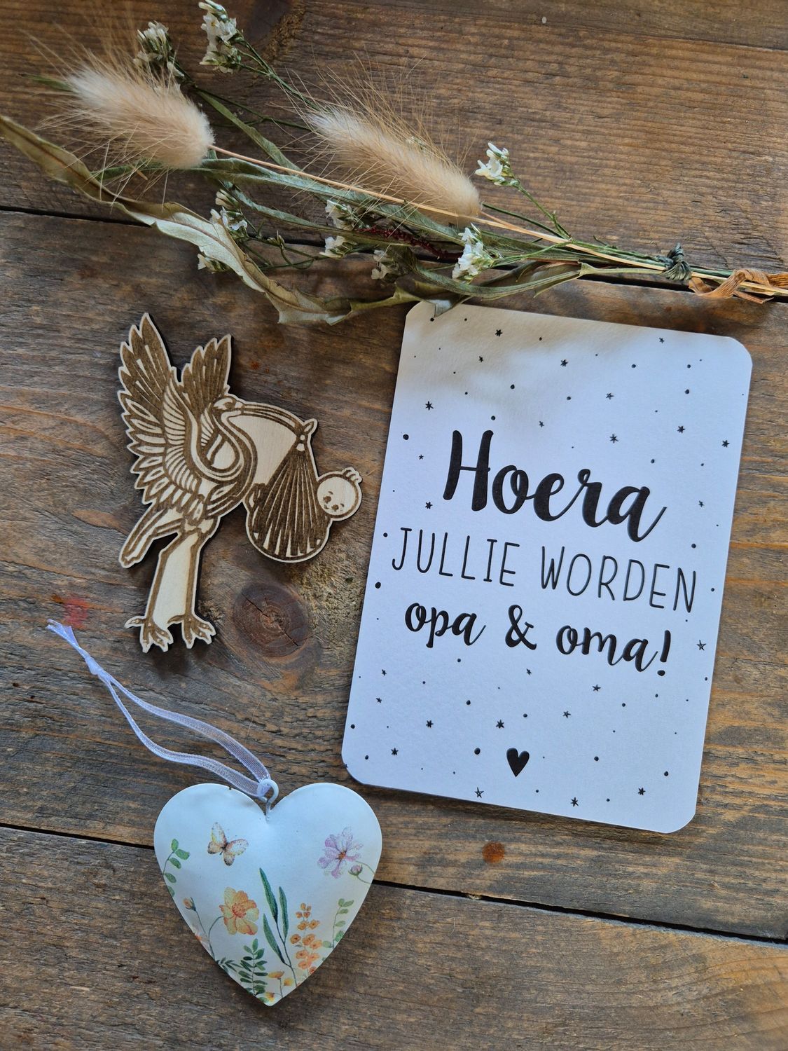 Jullie worden opa & oma brievenbus cadeau