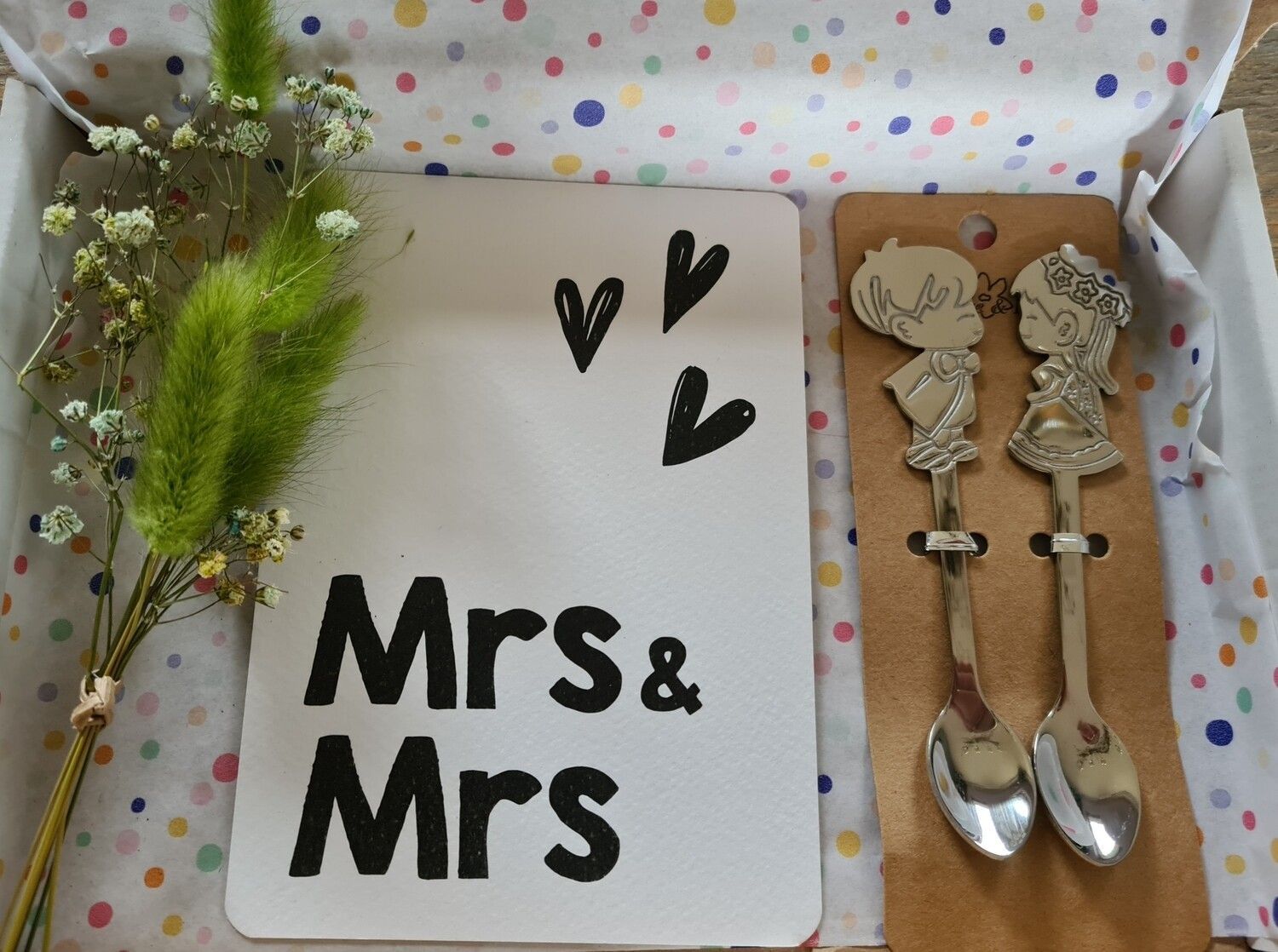 Geluks lepeltje brievenbus cadeau