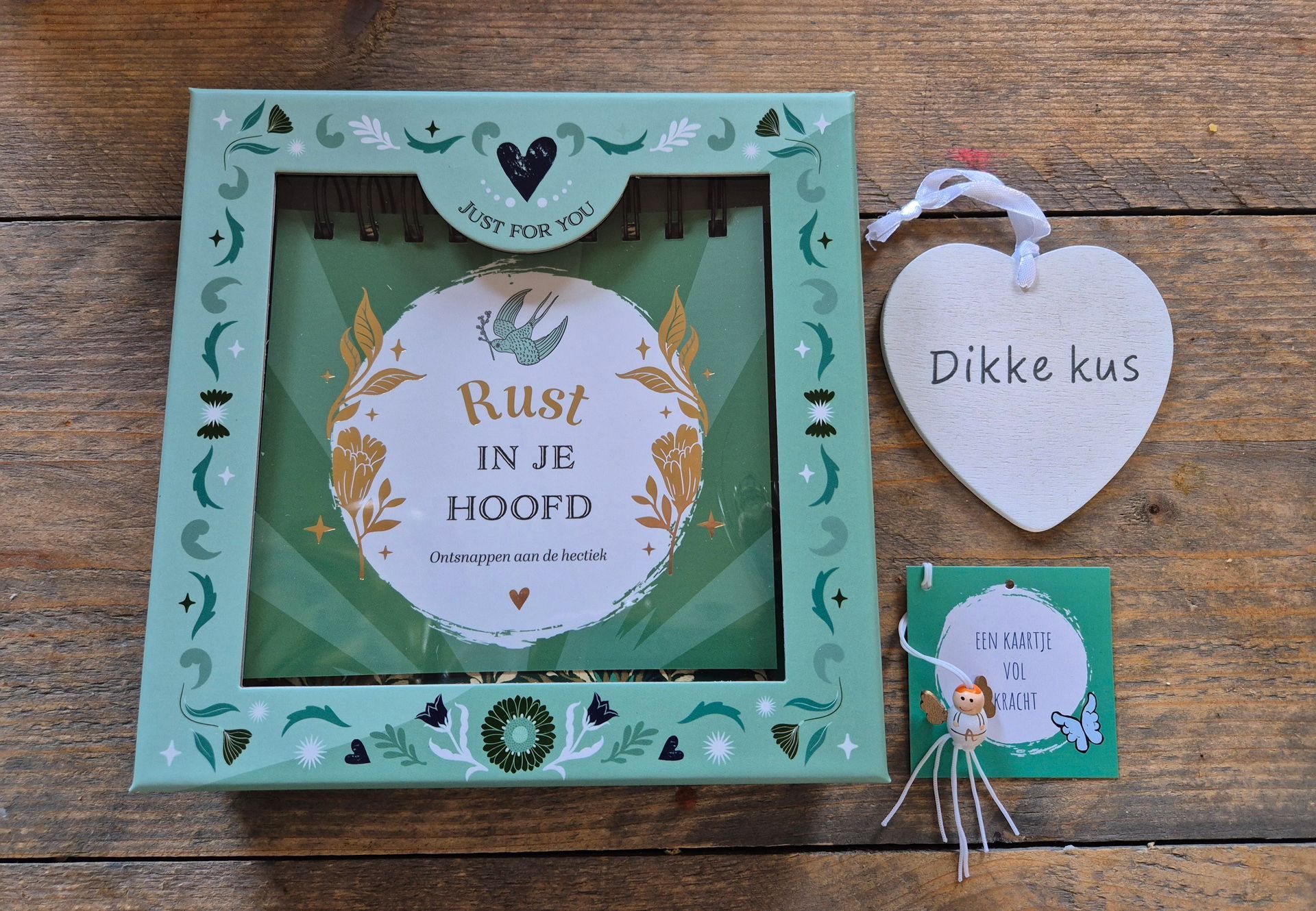 me time, minduflness of rust in je hoofd  brievenbus cadeau