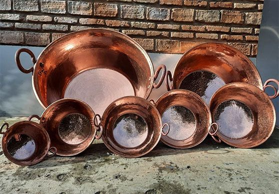 ARTEFACTOS DE COBRE Y ACERO INOXIDABLE LÓPEZ