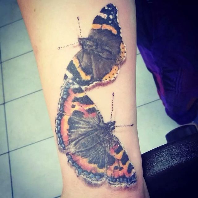 Butterfly Tattoos | Area 55 Tattoo Studio