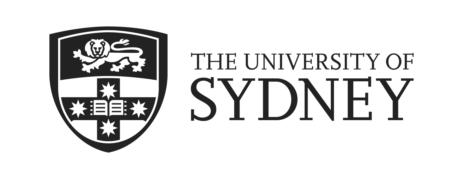 The University of Sydney logo, featuring a shield with a lion and cross, next to the institution's name.