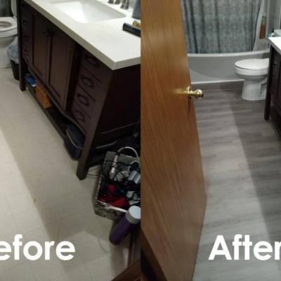 bathroom construction