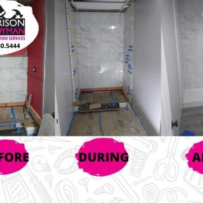 bathroom construction