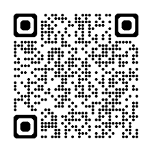 QR code with black and white square patterns.