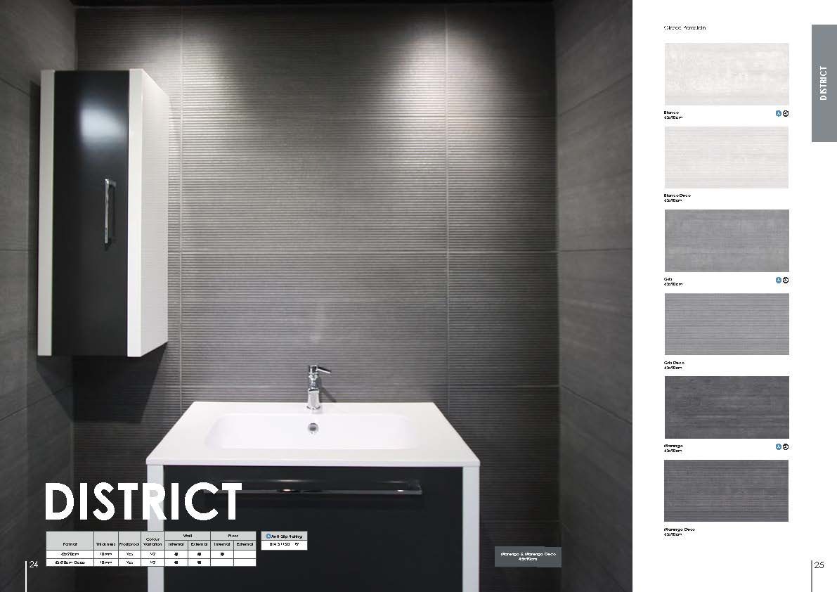 Floor and wall tiles