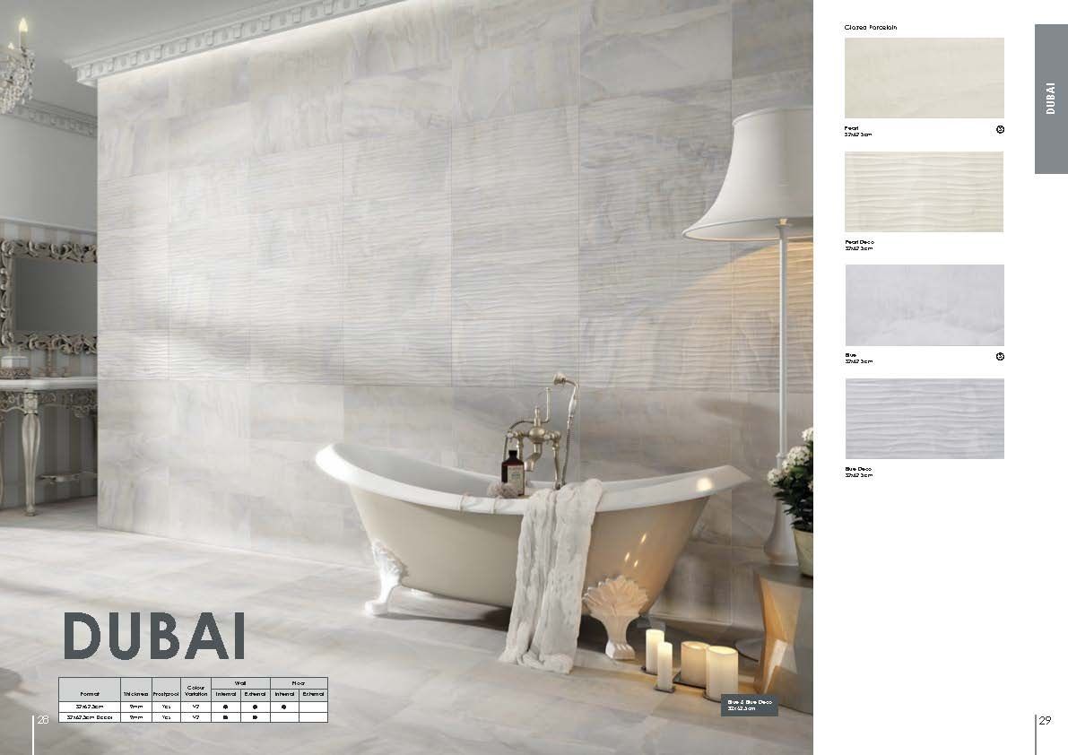 Floor and wall tiles