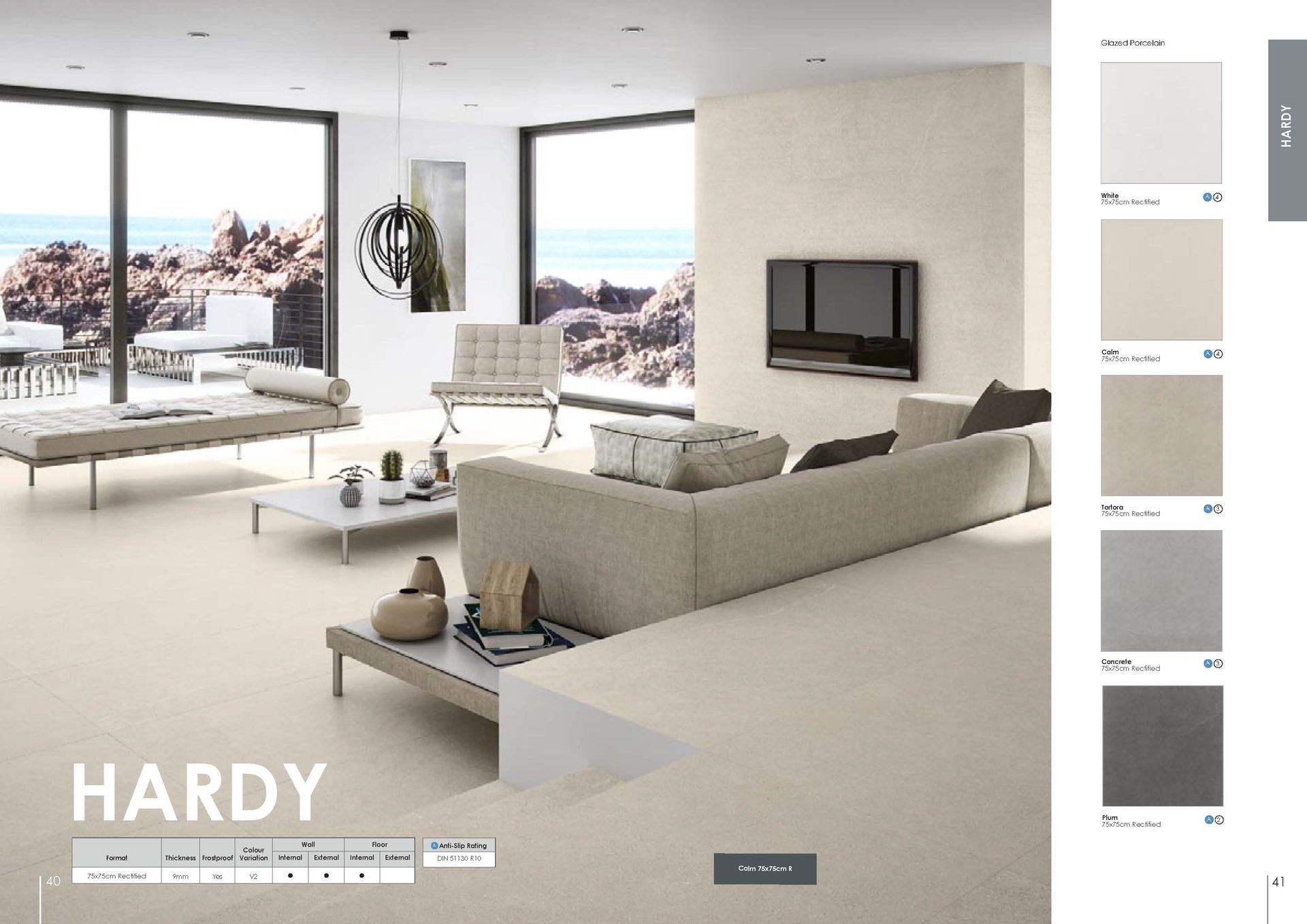 Floor and wall tiles