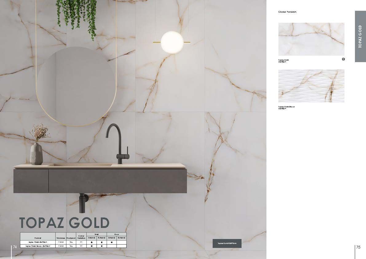 Floor and wall tiles