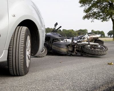 Motorcycle Accidents — Motorbike Accident on the Road in Portsmouth, VA