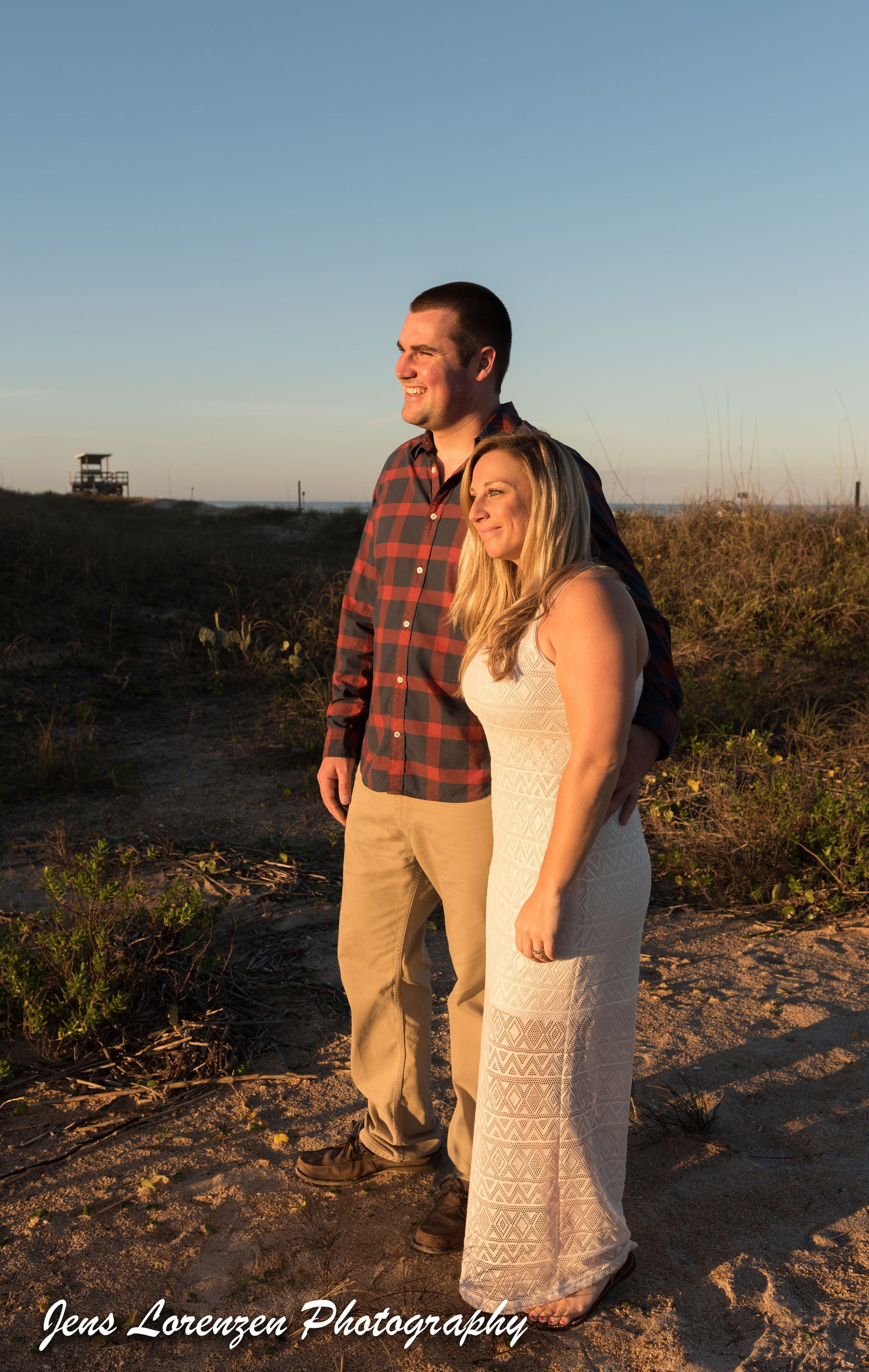 Newly Engaged Couple