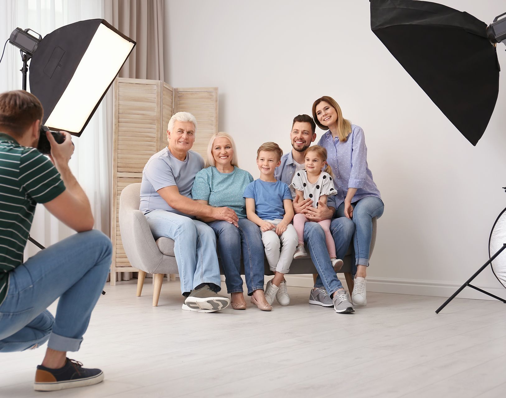 Taking Family Picture