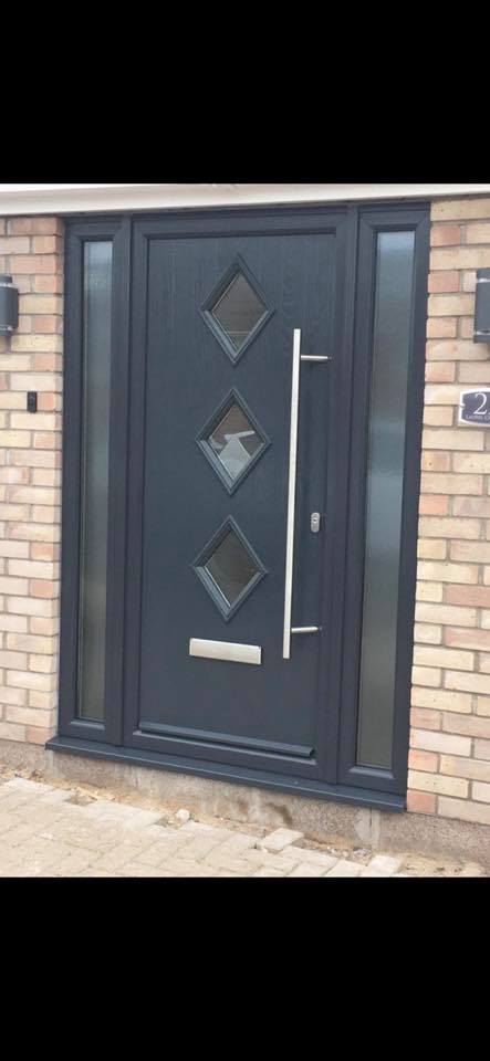 anthracite grey composite door