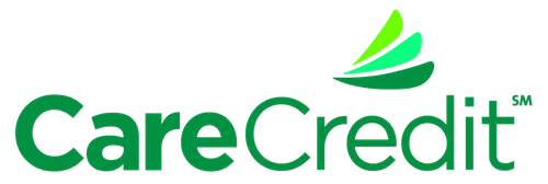 The logo for carecredit with a green sailboat on it