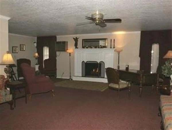 The Fireside Room at Allee-Holman-Howe Funeral Home in Camdenton, MO