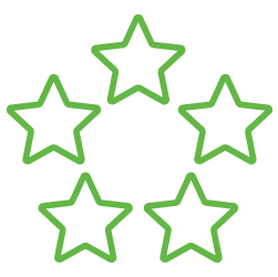 5 stars icon