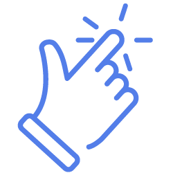 Snapping finger icon