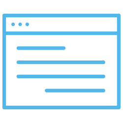 Desktop screen icon