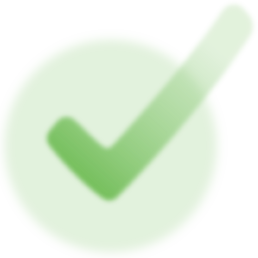 green check mark